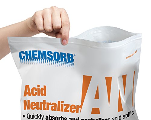 Chemsorb an - Acid Neutralizing Absorbent, 5 Gal. Bag, SP60AN-L5B, Fast-Acting Acid Neutralizer Absorbent Spill Response, Safe Color Changing Technology, Silica Free Neutralizer, Laboratories, Yellow - Thumbnail 5