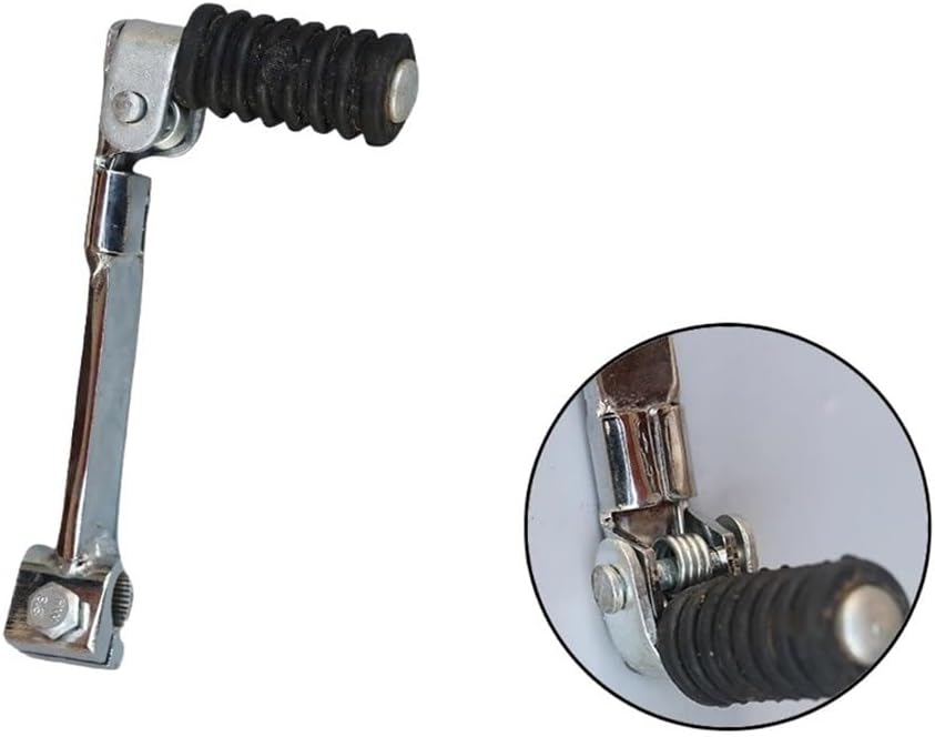 Motorcycle Start Lever Motorcycle Metal Kick Starter Lever Pedal Crank for 50cc-160cc Pit Dirt Bike ATV Quad Motocross Accessories