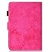 Produktbild Slim Hülle für Amazon Kindle 10th Generation 2019,Nourich Smart Leather Magnetic Case Cover 6 Zoll Case Abdeckung Ledertasche Schutzhülle Smart Cover Zubehör Schützende Replacement (Hot Pink)
