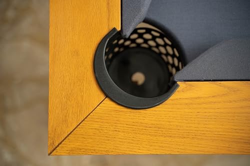 Amerikanischer Billardtisch aus massiver Eiche, Cabrio – Bild 4