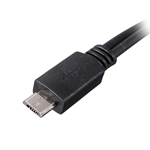 Y Splitter OTG Cable Micro USB Para USB Adaptador