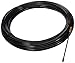 Electraline 61055 Sonda Tiracavi in Nylon, 20 m, Diametro 4 mm, Nero