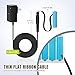 Lenink AC Power Supply Adapter for 4 AA Batteries, AA Battery Replacement Adapter for LED Light, LED Decorations (Black)