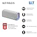 Sony ULT Field 5 - Leistungsstarker tragbarer Bluetooth-Lautsprecher, 25-Stunden-Akku, 2 x ULT Power Sound Modi, IP67, wasserdicht, staubdicht, 360° Lichter, Abnehmbarer Schulterriemen - Off-White