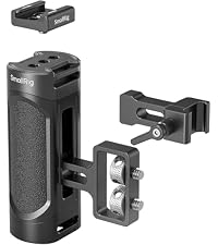 Amazon | SmallRig プッシュボタン式回転式サイドハンドル（NATO