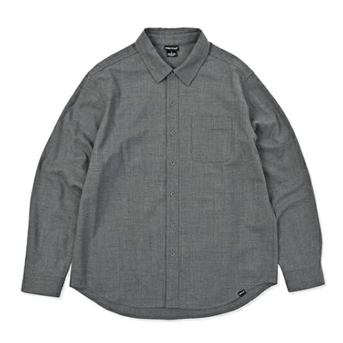 [マーモット] ミニマルメリノシャツ［メンズ］ / Minimal Merino Shirts MTFW25MSH047 グレー Sサイズ