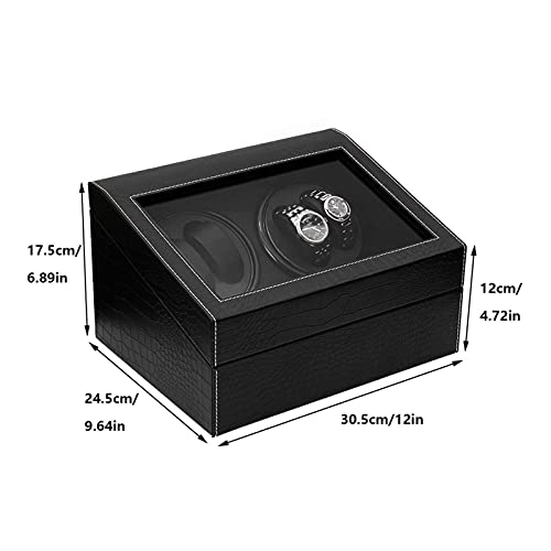 Caja de relojes automáticos de 10 compartimentos con cojines para evitar rayones 2