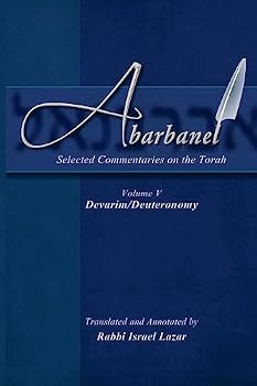 Paperback Abarbanel - Selected Commentaries on the Torah: Devarim (Deuteronomy Book
