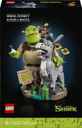 LEGO Shrek Shrek, l'Âne et Le Chat Potté 72423
