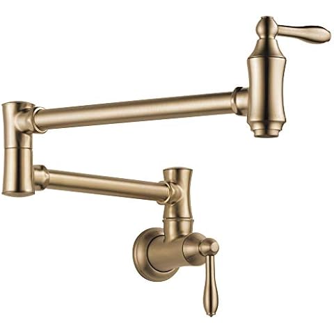 Delta Traditional Champagne Bronze Pot Filler Cover