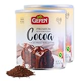 Gefen 100% Pure Premium Dutch Processed Cocoa 7oz (2 Pack), Kosher for Passover