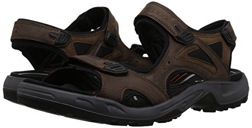 Ecco Men's Offroad Lite 3-Strap Sandal, Espresso/Cocoa Brown Nubuck, 10-10.5 #TOP6