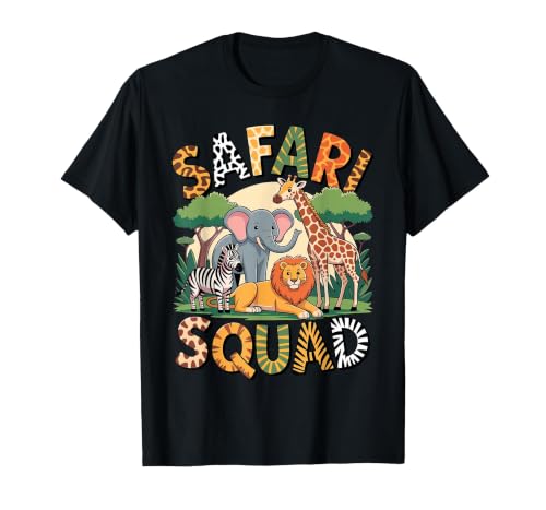 Cool Safari Costume for Men Women Kids Adult African Safari T-Shirt, Men, Black, XX-Large