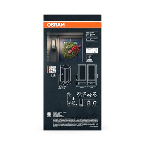 Aplique de pared LED OSRAM con sensor para iluminar tu entrada con total seguridad 4