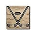 cwb2jcwb2jcwb2j Wood Hockey Sign - Hockey Bedroom Decor - Hockey Stick Wall Art - Hockey Nursery Decor - Hockey Gift - Hockey Player Gift - Coach Gift
