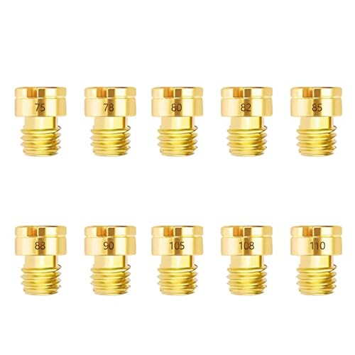 Amazon | Pronese メインジェット 10個セット 丸小[5×6.7] バイク用