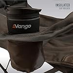 Vango Goliath X Large Padded Camping Chair For Adults Amazon Exclusive Extra Wide Seat With Insulated Drinks Holder Heavy Duty Folding Garden Chair For Outdoors Fishing Beach