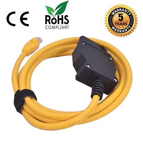 Câble OBD2 Vers RJ45 Ethernet Pour BMW - Compatible ESYS, Bootmod3, ISTA, Série F
