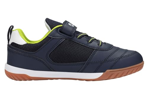 Jako Unisex Kinder J-sh Winger Ev Hallenturnschuh, Dk Navy Lime, 35 EU