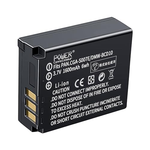 パナソニック バッテリー Amazon | Power-connoisseurリチウムイオン充電池Panasonic DMC