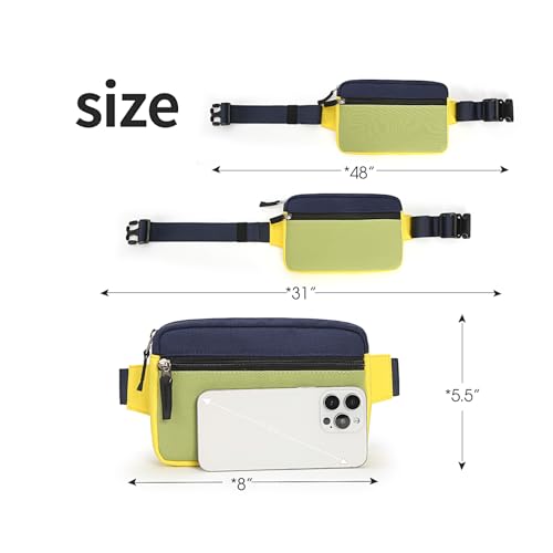 Image of Fanny Pack Birthday Gifts for Teen Girls 7-13, Kids Crossbody Belt Bag | Back to School Gifts, Cute Preppy Girl Fashion Accessories with Adjustable Strap, Trendy Stuff for Travel & Dorm Essentials
