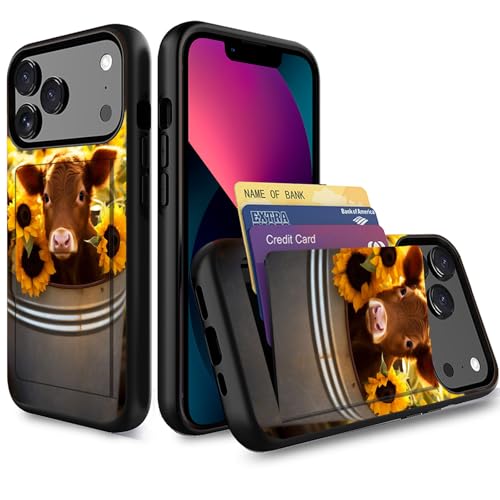Coque iPhone 17 Pro Max étui portefeuille robuste pour éviter la casse du verre