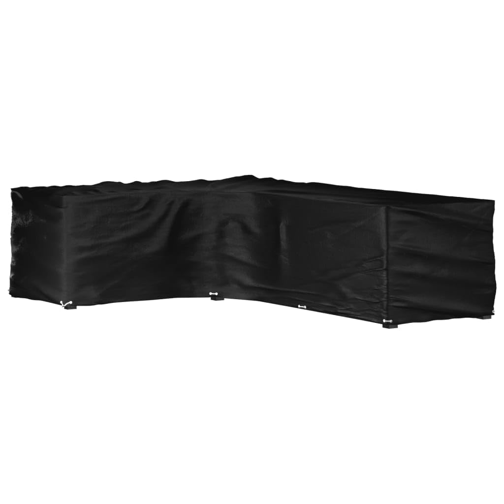 Housse de protection pour meubles de jardin L étanche bâche terrasse 220x285x80cm polyéthylène