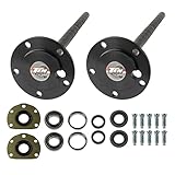 TEN Factory MG22126 Bolt Pattern Spline Drive Axle Shaft Assembly for AMC 20, 5-Bolt 29 Spline Left and Right – Fits Jeep CJ Models, CJ5/CJ7, Scrambler Replaces Alloy USA 12126, G2 90-2025-3, AM20CJL