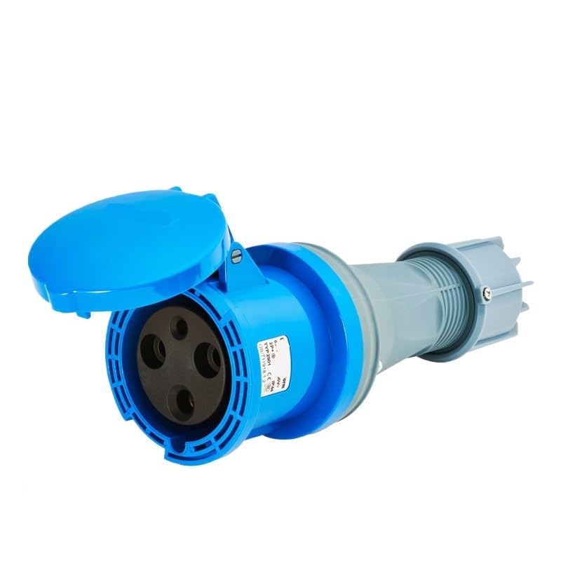 63A 3-pin Aviation Industry Plug Connector IP44(Plug IP44)
