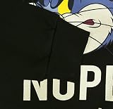 sarcia.eu Tom and Jerry czarny sweter z ilustracją Tom i napisem, czarny, XS