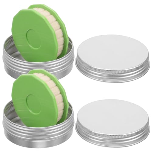 PAMINGONO 2 piezas Herramienta Lubricadora de Cadena para Bicicletas con Desmontable y Portátil Aceite para Cadenas de Bicicleta Práctica y Duradera para Mantenimiento y Lubricación Eficaz
