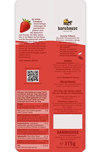 Barnhouse Krunchy mit Erdbeer (375 g) - Bio
