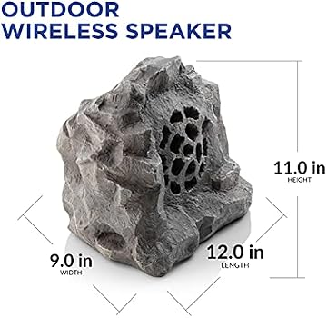 Solar-Powered Outdoor Wireless Speaker 