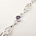 SilverStarJewel 925 Pure Silver Multistones Celtic Bracelet 7.7