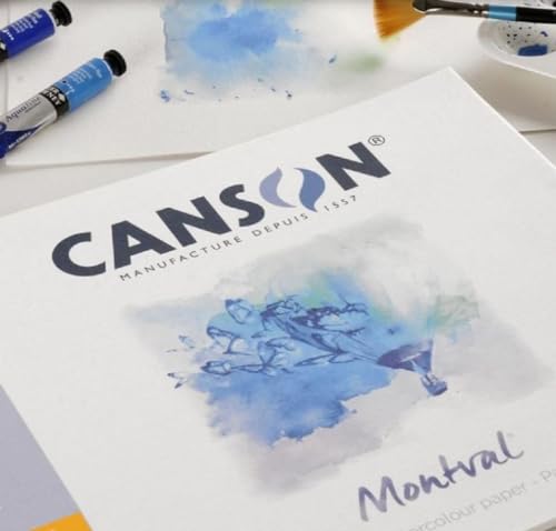 Papier aquarelle Canson Montval grain fin format A6 300g - 2