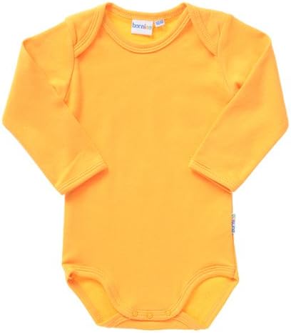 Amazon Co Jp Little Tiny 北欧ブランド 綿100 カラフルボディスーツ 長袖 オレンジ 74 80cm 服 ファッション 小物