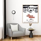 Poster LE CERCLE ROUGE ALAIN DELON Affiche film, Vintage, Déco murale (40X60) HQ (sans cadre)