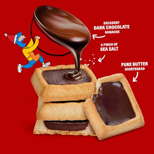 image for Michel et Augustin Christmas Cookies, French Shortbread Cookie Squares