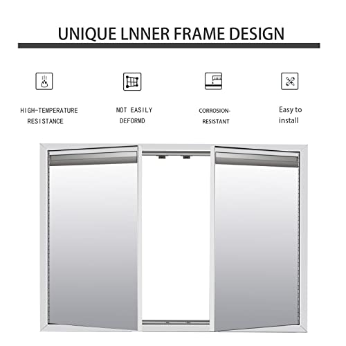 Outdoor Kitchen Double Access Door 30″W X 21″H Stainless Steel Bbq Door For Outdoor Kitchen Island #TOP3