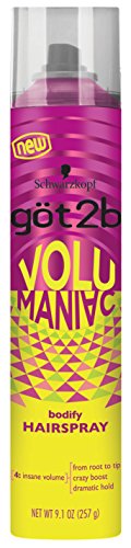 Got 2B Volumaniac Hairspray 9.1 Ounce (269ml) (3 Pack)