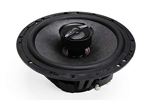 Mb Quart Pk1-116 Premium Car Speakers (Black, Pair) – 6.5 Inch Coaxial Speaker System, 220 Watt, 2-Way Car Audio, 4 Ohms (Grills Included) #TOP2