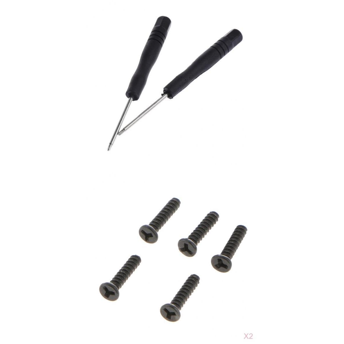 VELURA 10 Pieces Y Head Screws + X Screwdriver Set for Switch |Video Games & Consoles | Replacement Parts & Tools| Replacement Parts & Tools-image-7