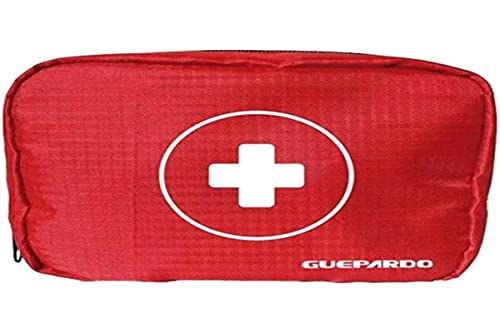 Guepardo, Estojo de Primeiros Socorros, Poliéster Ripstop, Compacto e Durável, Viagens e Aventuras, Vermelho