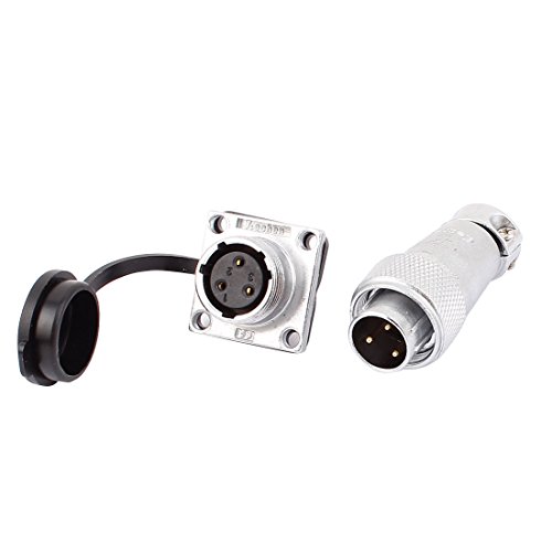 Conector Aviación Aexit KC16-3 Metal 3 Pines miniatura 2