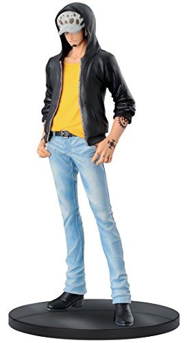 Banpresto Trafalgar Law Figure A (Light Blue Jeans), Jeans Freak Series Volume 4 (1 Piece), 7.1"