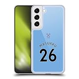 Head Case Designs Officially Licensed West Ham United FC Arthur Masuaku 2020/21 Players Away Kit Hard Back Case Compatible with Samsung Galaxy S22 5G