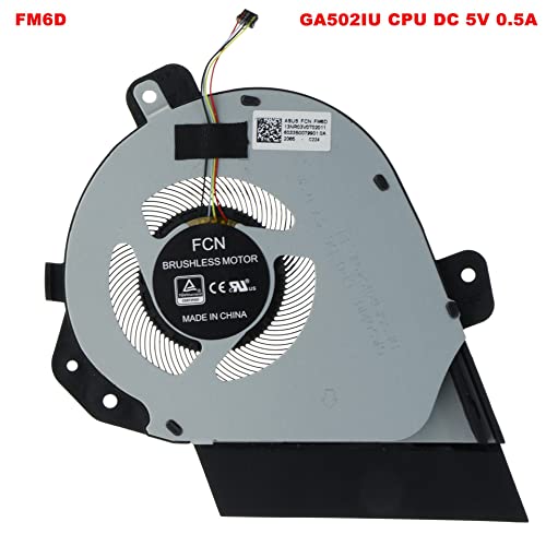 Ventilateur CPU GPU Asus ROG Zephyrus GA502D GU502DU de refroidissement DC5V - 5