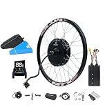 ESOULBIKE 72V 3000W MTX Ebike Conversion Kit with Battery 72V 30Ah Electric Bike Conversion Kit 26 Inches