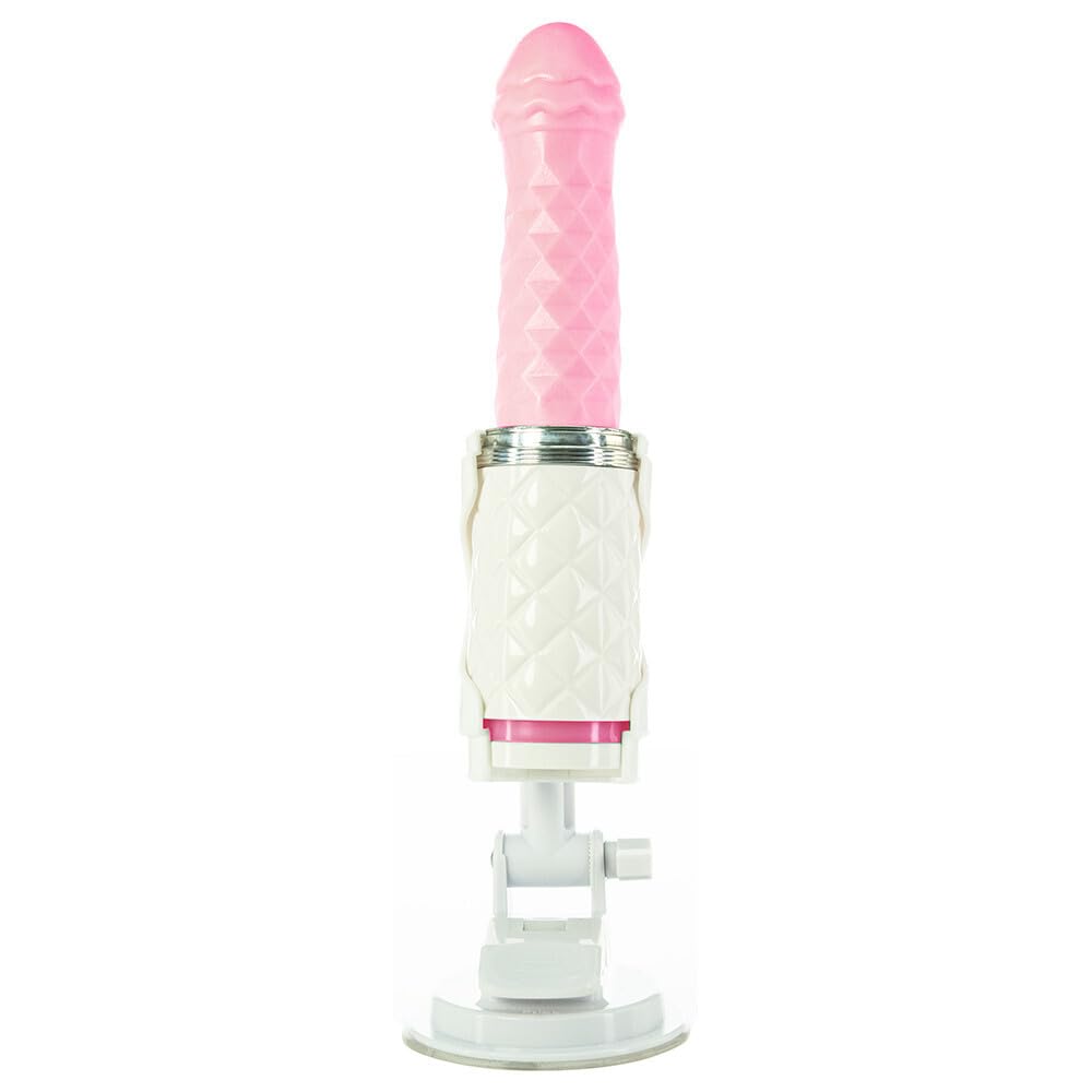 Pillow Talk - Feisty Thrusting Vibrator Pink