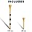 CHAMPKEY Premium Bamboo Golf Tees Pack of 170-120 Pcs Long Tees with 50 Pcs Short Tees Assorted Pack - Friendly Biodegradable Material Golf Tee2-3/4